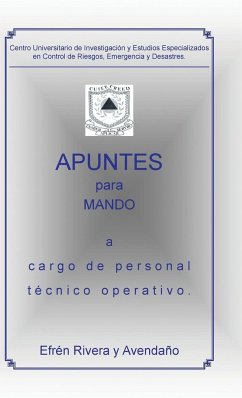 Centro Universitario de Investigación y Estudios Especializados en Control de Riesgos, Emergencia y Desastres. - Rivera y Avendaño, Efrén