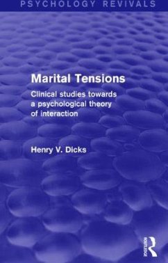 Marital Tensions (Psychology Revivals) - Dicks, Henry V.