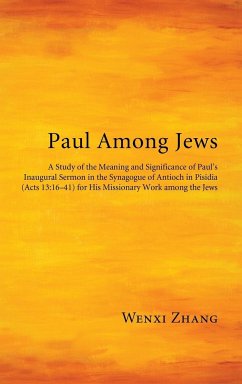 Paul Among Jews - Zhang, Wenxi