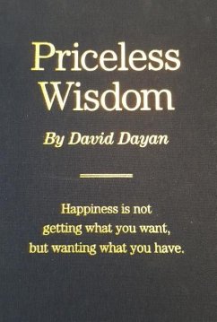 Priceless Wisdom - Dayan, David