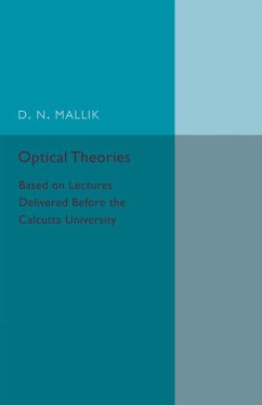 Optical Theories - Mallik, D. N.