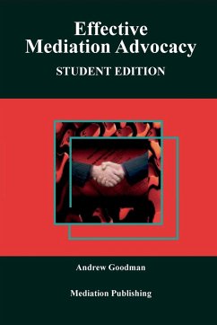 Cover EFFECTIVE MEDIATION ADVOCACY