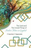 Said and The Unsaid Things of Indian Fiction in English (eBook, ePUB)