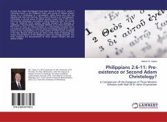 Philippians 2:6-11: Pre-existence or Second Adam Christology? - Capes, Nelson R.