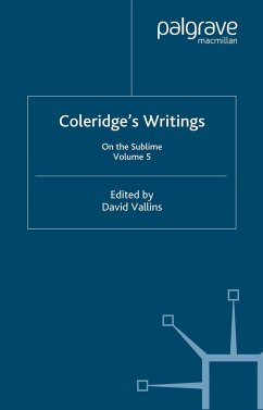 Coleridge's Writings: On the Sublime - Vallins, David