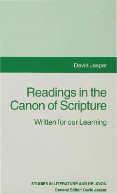 Readings in the Canon of Scripture - Jasper, D.