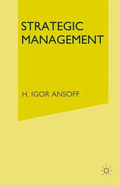 Strategic Management - Ansoff, H. Igor