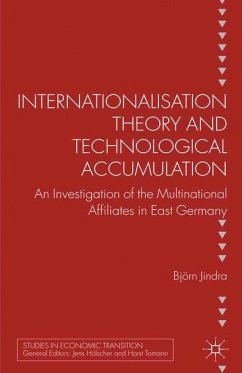 Internationalisation Theory and Technological Accumulation - Jindra, B.