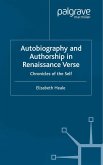 Autobiography and Authorship in Renaissance Verse