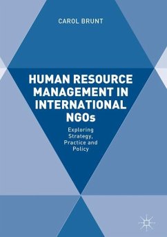 Human Resource Management in International NGOs - Brunt, Carol