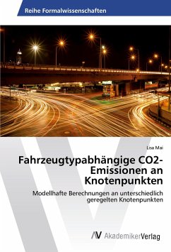Fahrzeugtypabhängige CO2-Emissionen an Knotenpunkten