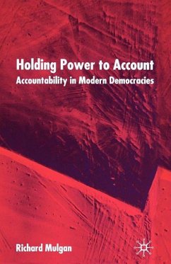 Holding Power to Account - Mulgan, R.