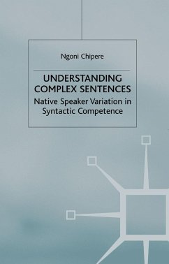 Understanding Complex Sentences - Chipere, N.