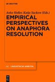 Empirical Perspectives on Anaphora Resolution (eBook, ePUB)