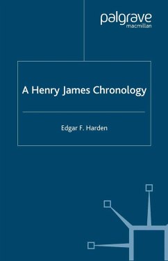A Henry James Chronology - Harden, E.