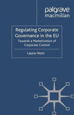 Regulating Corporate Governance in the EU - Horn, L.