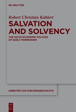 Salvation and Solvency (eBook, ePUB) - Kahlert, Robert Christian