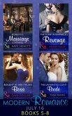 Modern Romance July 2016 Books 5-8 (eBook, ePUB)