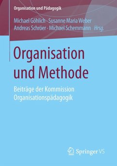 Cover Organisation und Methode