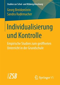 Individualisierung und Kontrolle - Breidenstein, Georg;Rademacher, Sandra