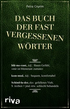 Das Buch der fast vergessenen Wörter - Cnyrim, Petra