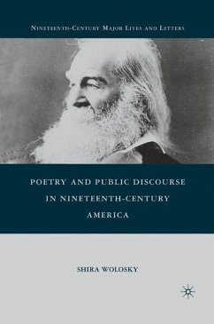 Poetry and Public Discourse in Nineteenth-Century America - Wolosky, S.