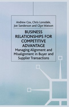 Business Relationships for Competitive Advantage - Cox, A.;Lonsdale, C.;Sanderson, J.