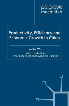 Productivity, Efficiency and Economic Growth in China - Wu, Yanrui