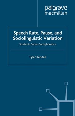 Speech Rate, Pause, and Sociolinguistic Variation - Kendall, T.