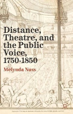 Distance, Theatre, and the Public Voice, 1750¿1850 - Nuss, M.