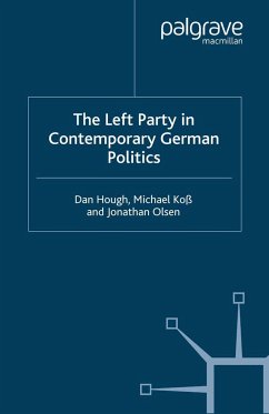 The Left Party in Contemporary German Politics - Hough, Dan;Koß, Michael;Olsen, Jonathan