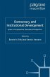 Democracy and Institutional Development - Bild 1