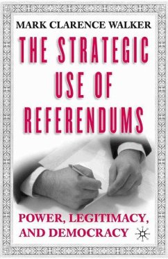 The Strategic Use of Referendums - Walker, M.