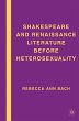 Shakespeare and Renaissance Literature... - Bild 1