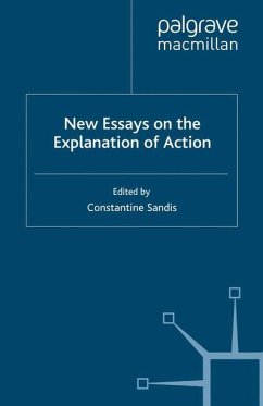 New Essays on the Explanation of Action