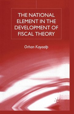 Cover The National Element in the Development of Fiscal Theory