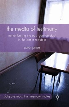 The Media of Testimony - Jones, S.