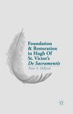 Foundation and Restoration in Hugh Of St. Victor¿s De Sacramentis