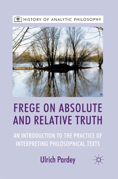 Frege on Absolute and Relative Truth - Pardey, U.