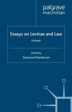 Essays on Levinas and Law - Manderson, Desmond