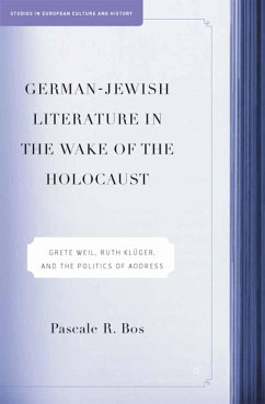 German-Jewish Literature in the Wake of the Holocaust - Bos, P.