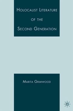 Holocaust Literature of the Second Generation - Vaul-Grimwood, M.