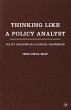 Thinking Like a Policy Analyst - Bild 1