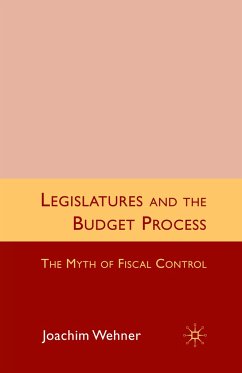 Legislatures and the Budget Process - Wehner, J.