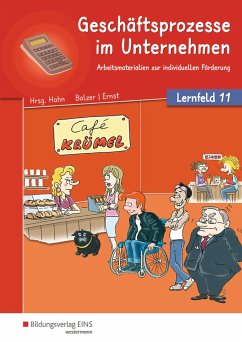 Café Krümel - Arbeitsmaterialien zur individuellen Förderung. Lernfeld 11: Arbeitsbuch - Balzer, Jürgen;Ernst, Regine