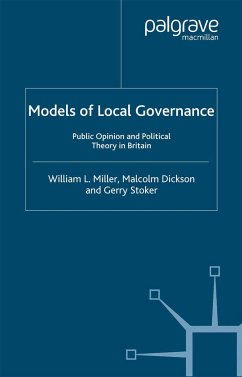 Models of Local Governance - Miller, W.;Dickson, M.;Stoker, G.
