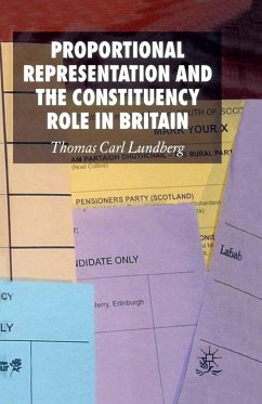Proportional Representation and the Constituency Role in Britain - Lundberg, Thomas C.
