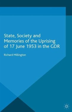State, Society and Memories of the Uprising of 17 June 1953 in the GDR - Millington, R.