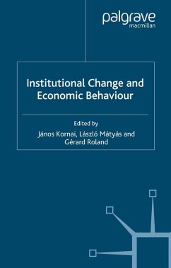 Cover Institutional Change and Economic Behaviour