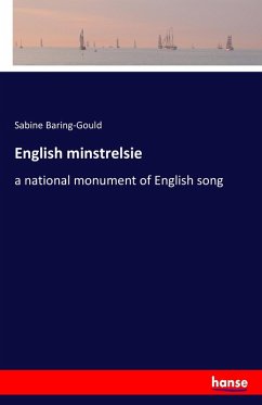 Cover English minstrelsie